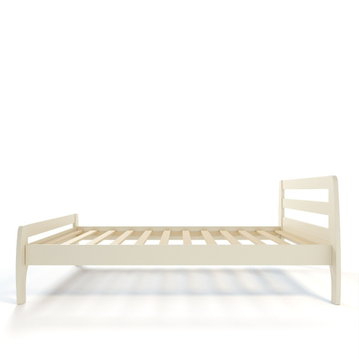 Кровать ИZDEREVA «Грация» (Кремово-белый, RAL 9001, 90х190 см)